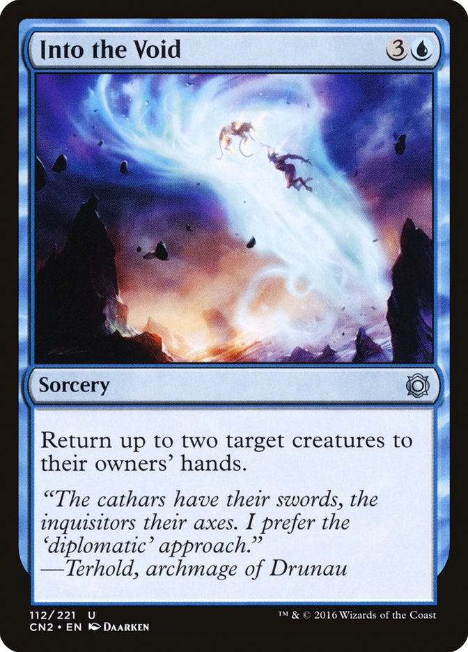 Into the Void [Conspiracy: Take the Crown] Foil