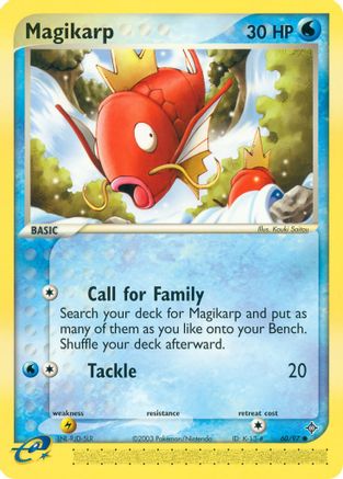 Magikarp (60/97) [EX: Dragon] Reverse Holofoil