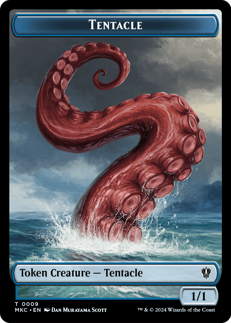 Tentacle  [Murders at Karlov Manor Commander Tokens]