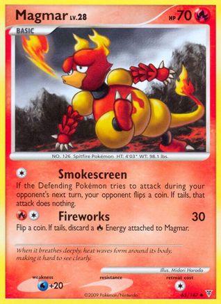 Magmar (65/147) [Platinum: Supreme Victors] Reverse Holofoil