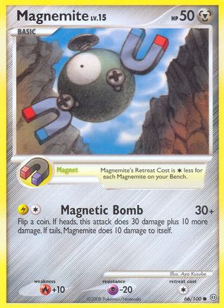 Magnemite (66/100) [Diamond & Pearl: Stormfront] Reverse Holofoil