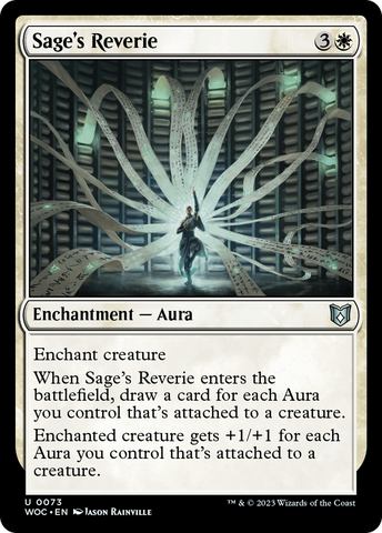 Sage's Reverie [Wilds of Eldraine Commander]