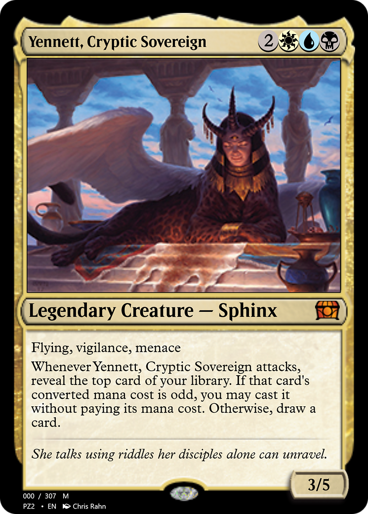 Yennett, Cryptic Sovereign  [Treasure Chest] Foil