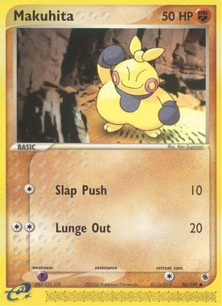 Makuhita (56/109) [EX: Ruby & Sapphire] Reverse Holofoil