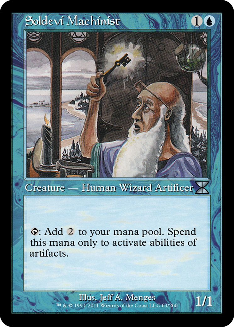 Soldevi Machinist  [Masters Edition IV] Foil