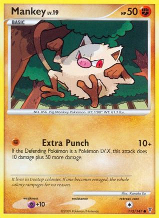 Mankey (112/147) [Platinum: Supreme Victors] Reverse Holofoil