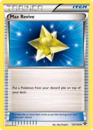 Max Revive (120/146) [XY: Base Set] Reverse Holofoil