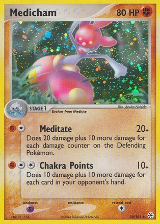 Medicham (10/101) [EX: Hidden Legends] Reverse Holofoil