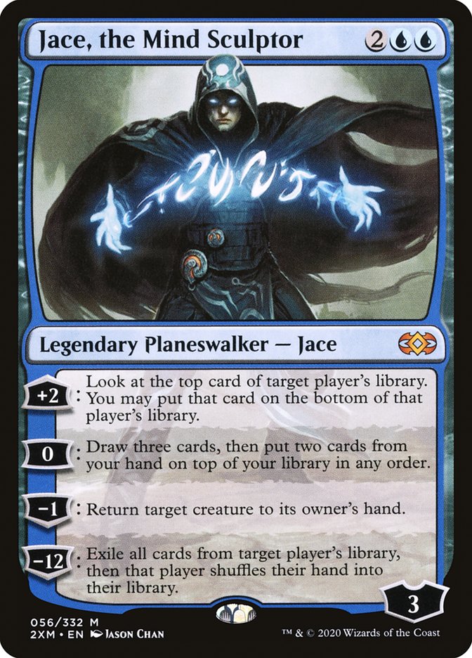 Jace, the Mind Sculptor [Double Masters] Foil