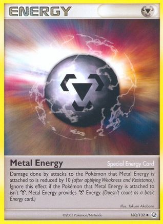 Metal Energy (130/132) [Diamond & Pearl: Secret Wonders] Reverse Holofoil