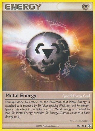 Metal Energy (95/100) [Diamond & Pearl: Majestic Dawn] Reverse Holofoil