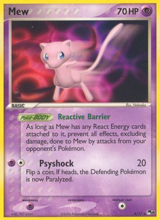 Mew (4/17) [POP Series 4] Holofoil