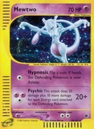 Mewtwo (20/165) [Expedition: Base Set] Reverse Holofoil