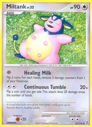 Miltank (55/132) [Diamond & Pearl: Secret Wonders] Reverse Holofoil