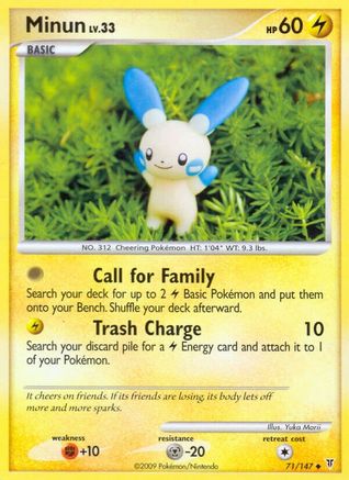Minun (71/147) [Platinum: Supreme Victors] Reverse Holofoil