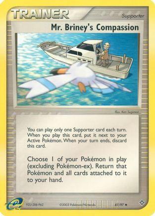 Mr. Briney's Compassion (87/97) [EX: Dragon] Reverse Holofoil
