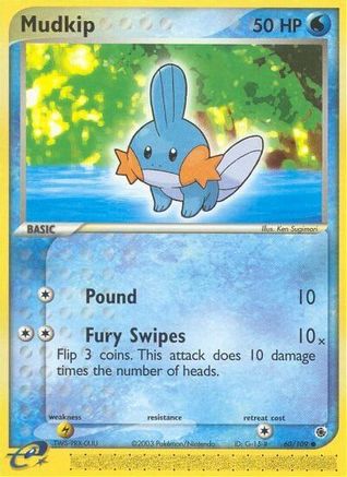 Mudkip (60/109) [EX: Ruby & Sapphire] Reverse Holofoil