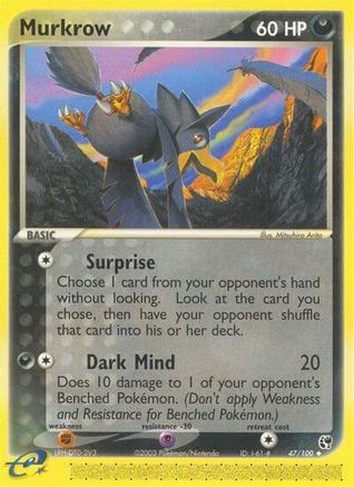 Murkrow (47/100) [EX: Sandstorm] Reverse Holofoil
