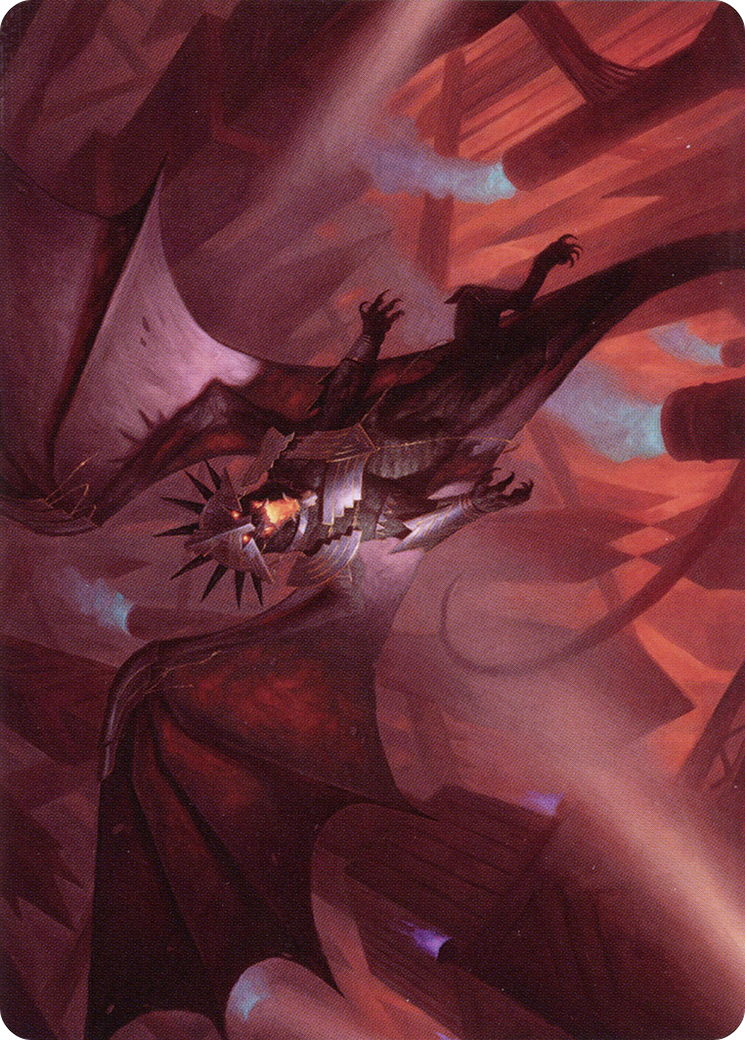 Ziatora, the Incinerator // Ziatora, the Incinerator  [New Capenna Art Series] (Borderless)