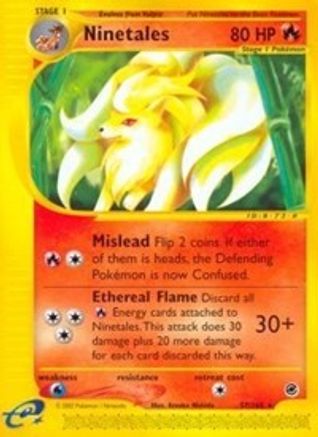 Ninetales (57/165) [Expedition: Base Set] Reverse Holofoil