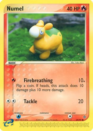 Numel (69/97) [EX: Dragon] Reverse Holofoil