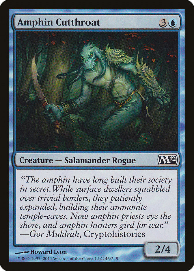 Amphin Cutthroat [Magic 2012] Foil
