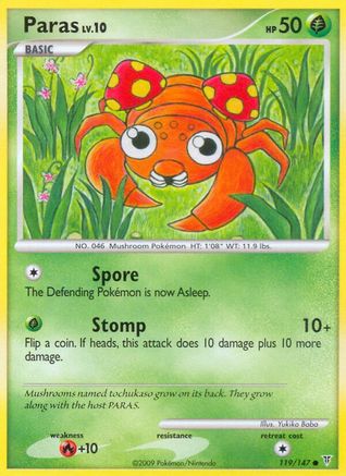 Paras (119/147) [Platinum: Supreme Victors] Reverse Holofoil