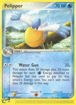 Pelipper (50/100) [EX: Sandstorm] Reverse Holofoil