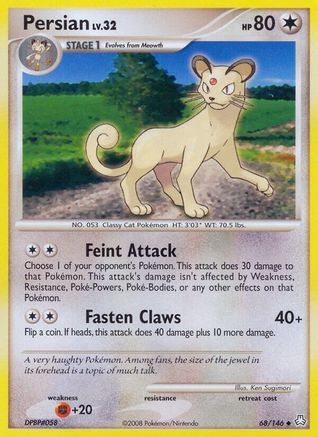 Persian (68/146) [Diamond & Pearl: Legends Awakened] Reverse Holofoil