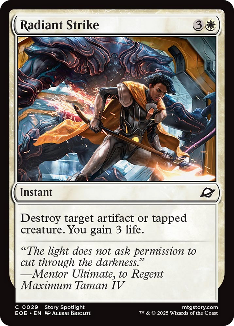 Radiant Strike [Edge of Eternities] Foil