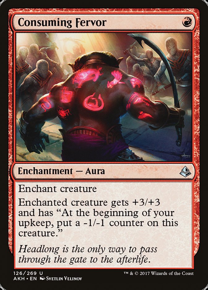 Consuming Fervor [Amonkhet] Foil