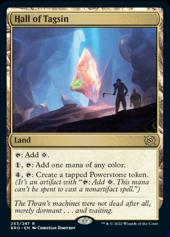 Hall of Tagsin [The Brothers' War] Foil