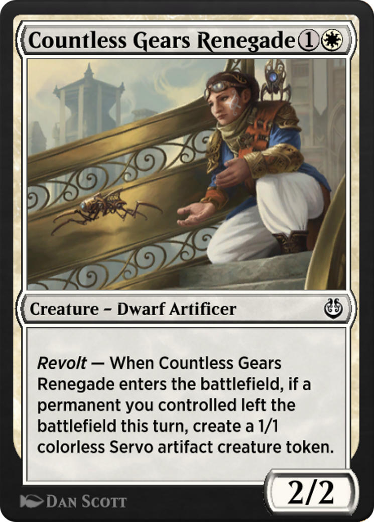 Countless Gears Renegade  [Kaladesh Remastered]