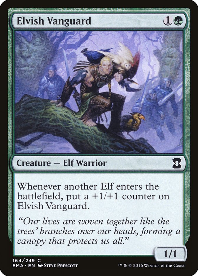 Elvish Vanguard [Eternal Masters] Foil