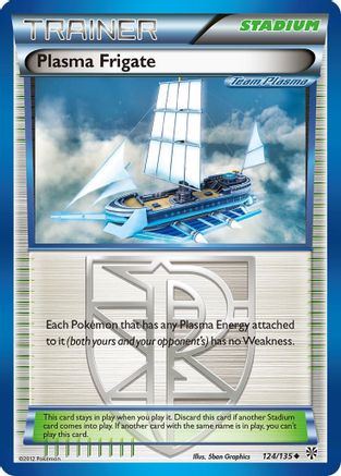 Plasma Frigate (124/135) [Black & White: Plasma Storm] Reverse Holofoil