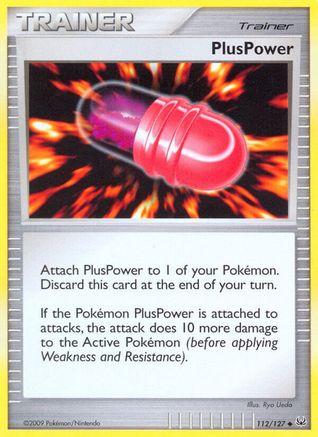 PlusPower (112/127) [Platinum: Base Set] Reverse Holofoil