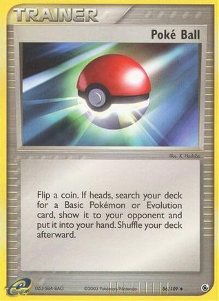 Poke Ball (86/109) [EX: Ruby & Sapphire] Reverse Holofoil