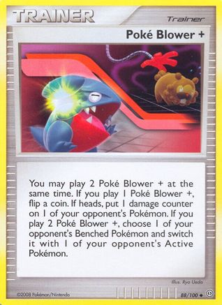 Poke Blower + (88/100) [Diamond & Pearl: Stormfront] Reverse Holofoil