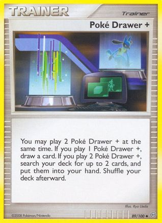 Poke Drawer + (89/100) [Diamond & Pearl: Stormfront] Reverse Holofoil