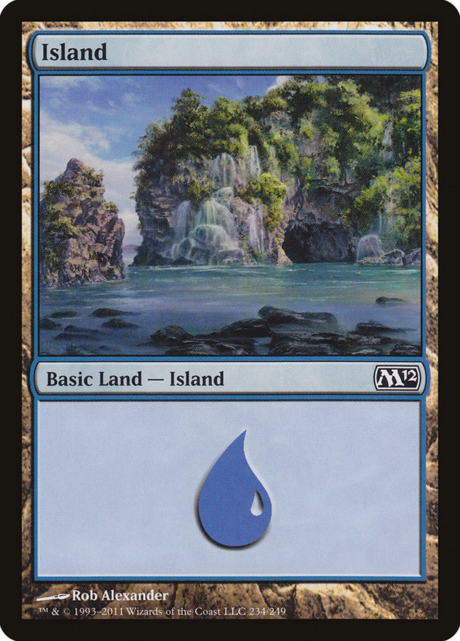 Island (234) [Magic 2012] Foil