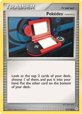 Pokedex HANDY910is (111/130) [Diamond & Pearl: Base Set] Reverse Holofoil