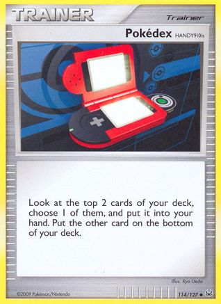 Pokedex HANDY910is (114/127) [Platinum: Base Set] Reverse Holofoil