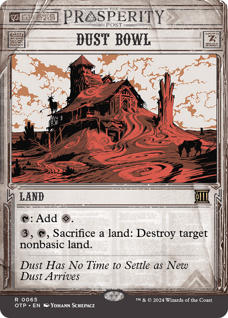 Dust Bowl [Outlaws of Thunder Junction: Breaking News] Foil
