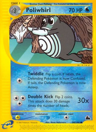 Poliwhirl (88/144) [Skyridge] Reverse Holofoil