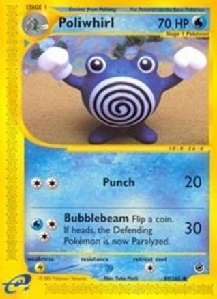 Poliwhirl (89/165) [Expedition: Base Set] Reverse Holofoil
