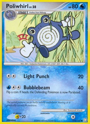 Poliwhirl (115/146) [Diamond & Pearl: Legends Awakened] Reverse Holofoil