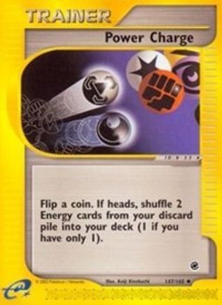 Power Charge (147/165) [Expedition: Base Set] Reverse Holofoil