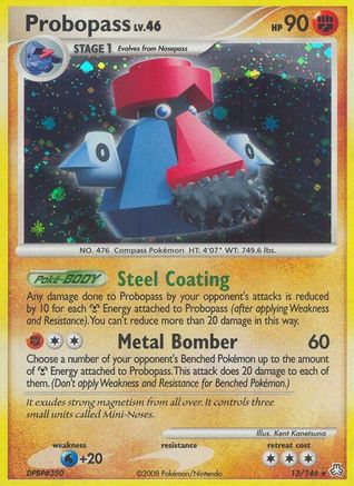 Probopass (13/146) [Diamond & Pearl: Legends Awakened] Reverse Holofoil