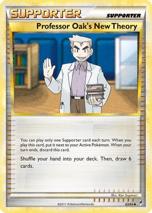 Professor Oak's New Theory (83/95) [HeartGold & SoulSilver: Call of Legends] Reverse Holofoil