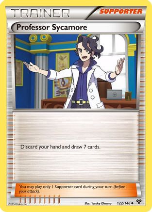 Professor Sycamore (122/146) [XY: Base Set] Reverse Holofoil